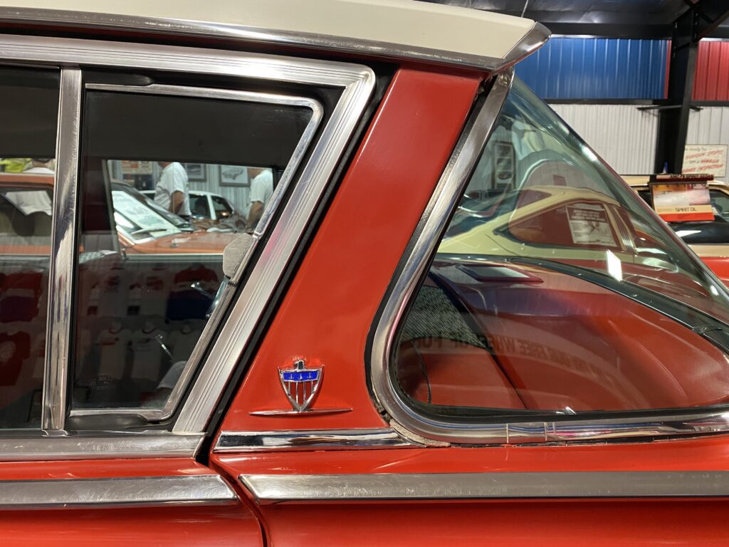 1960 AMC Rambler Ambassador sedan red and white at Rambler Ranch 6of7 - JC Whitney