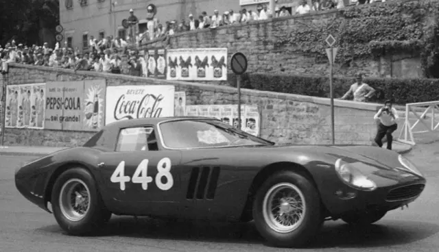 640px-1964-TriesteOpicina-Ferrari-250GTO-sn4091GT - JC Whitney 1962 Ferrari 250 GTO s/n 4091GT driven by its owner Edoardo Lualdi-Gabardi