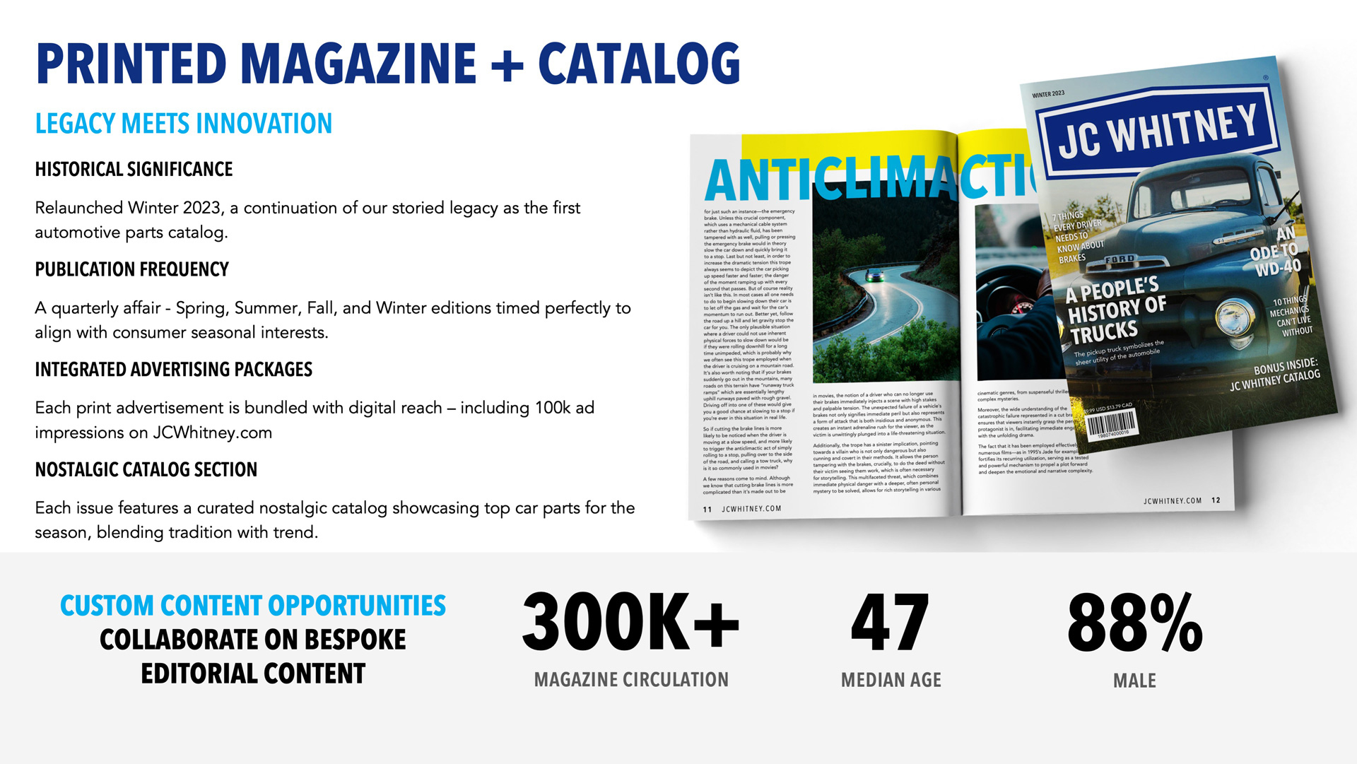 Media Kit JC Whitney