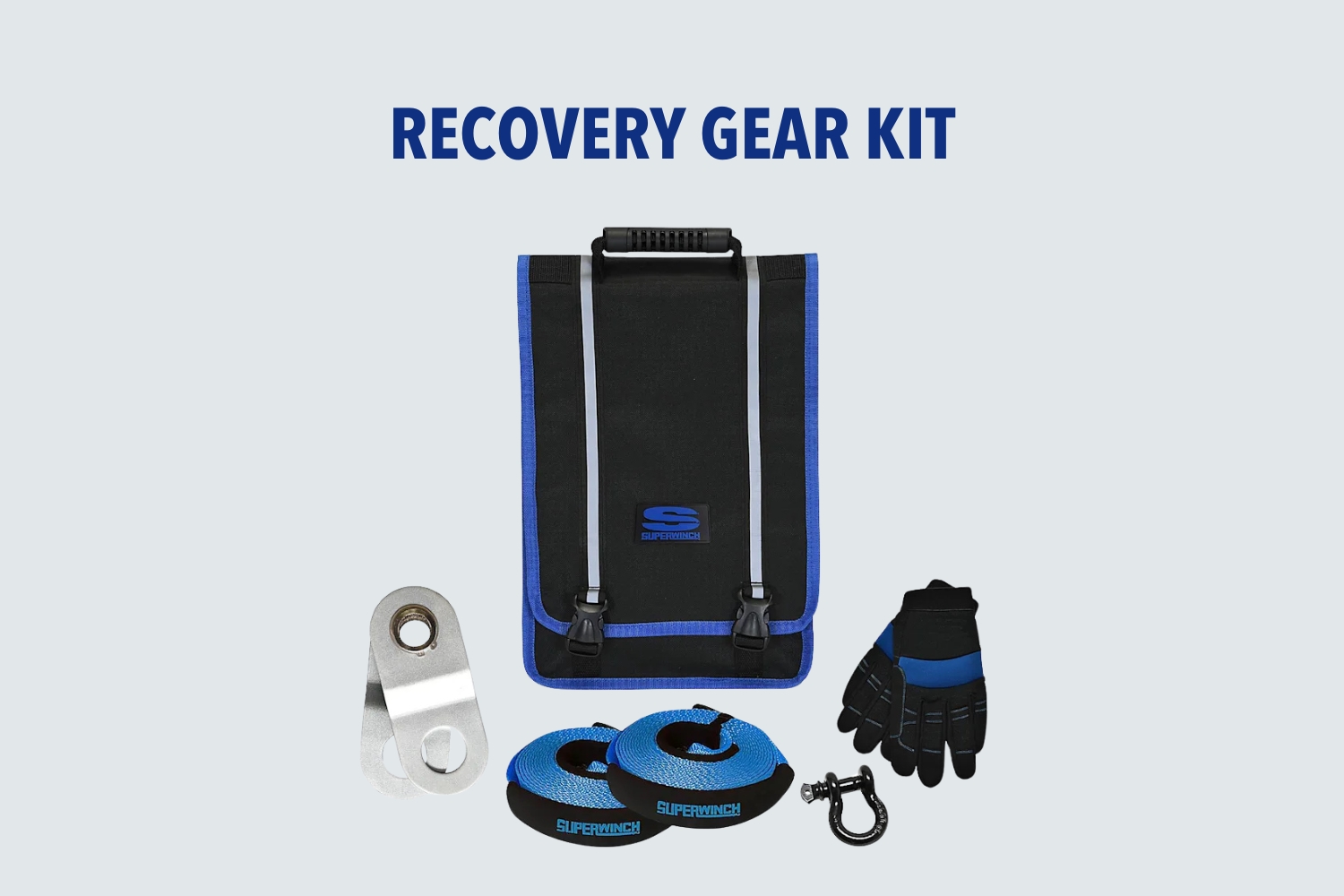 Jeep Grand Cherokee WK Off-Road Parts Recovery Gear Kit - JC Whitney