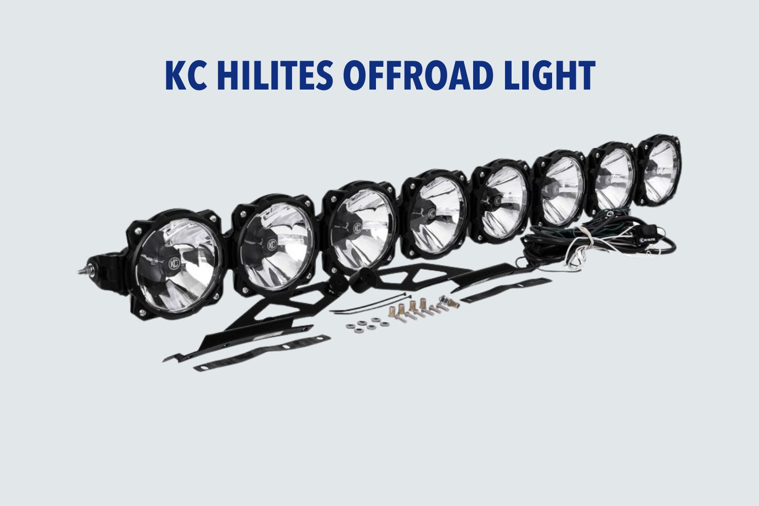 KC Hilites offroad light - JC Whitney KC Hilites offroad light product image