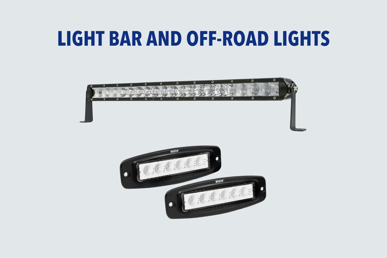 light bar offroad lights - JC Whitney light bar and offroad lights product image
